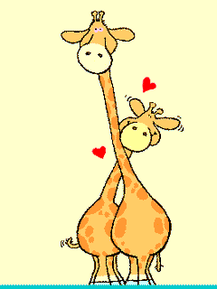 love - żyrafki.gif