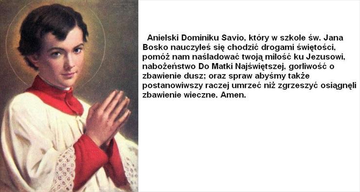  prywatne7 - modlitwa do św.Dominika Savio.JPG