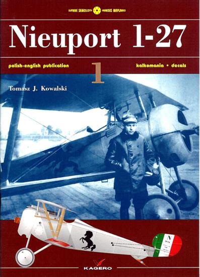 Książki o uzbrojeniu - KU-Kowalski T.J.-Nieuport 1-27.jpg
