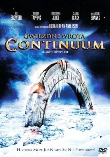  STAR GATE - GWIEZDNE WROTA całość - Gwiezdne Wrota Continuum - Stargate Continuum 2008 Front.jpg